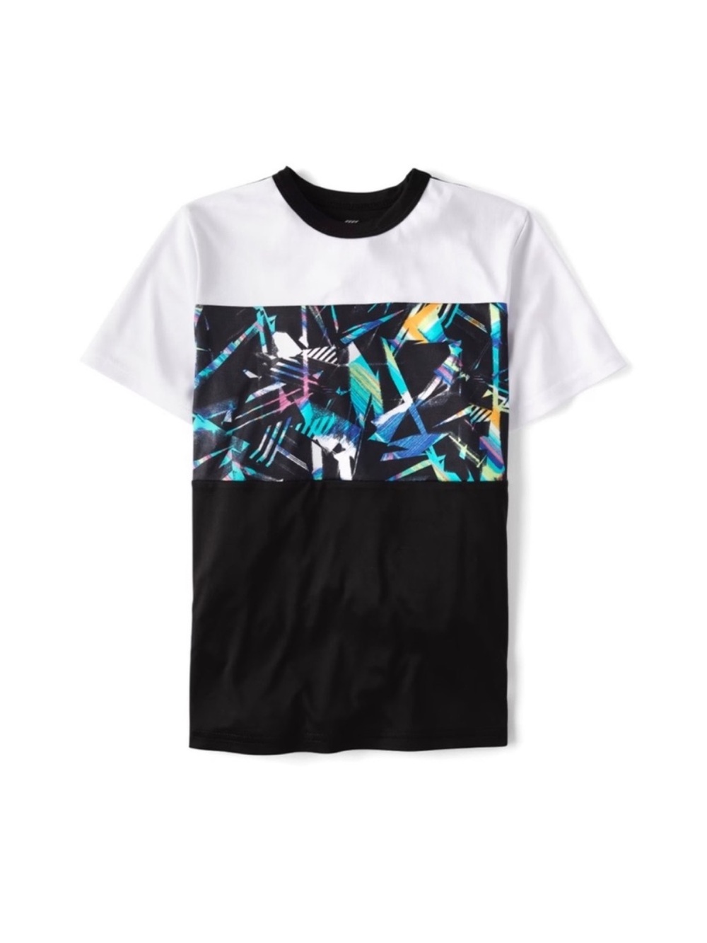 Kids Black & White Graphic Tee